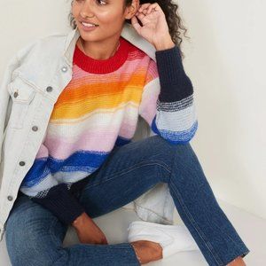 Old Navy Rainbow Sweater